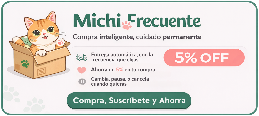 Michi Frecuente - Compra inteligente, cuidado permanente - 5% OFF
